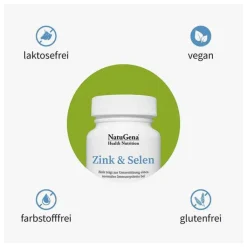 Zink & Selen Tabletten, 120 St