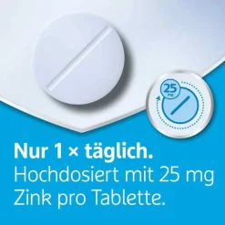Zinkorot® 25 mg hochdosierte Zink Tabletten, 100 St