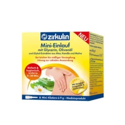 Zirkulin Mini-Einlauf Klistiere, 6X9 g